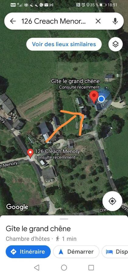 Le Gite "Le Grand Chene" Le Cloitre-Saint-Thegonnec ภายนอก รูปภาพ